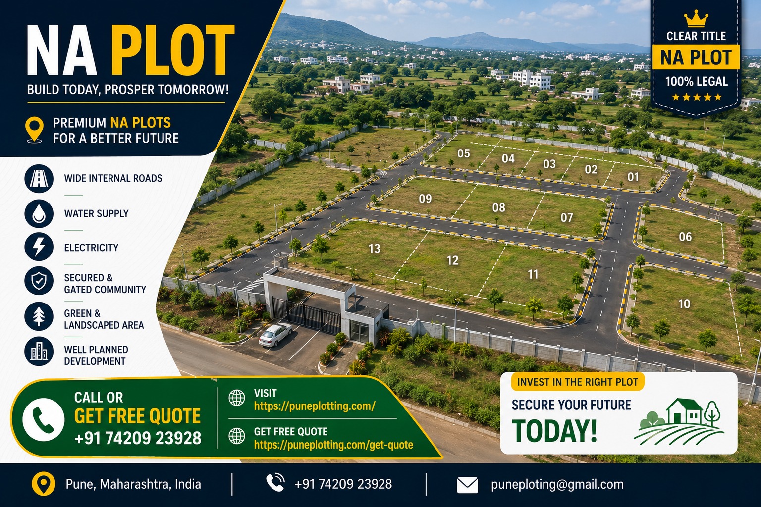 Affordable Plot Near Tikona Fort & Pawna Dam | Close to Blue Bella Resort | 5 Lac per Guntha